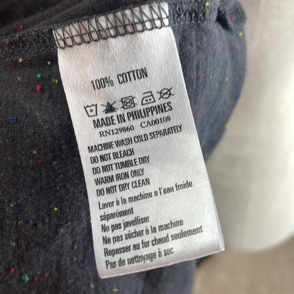 Rhythm Women Short Sleeve Shirt SZ L Multicolor Throughout - Picture 9 of 9